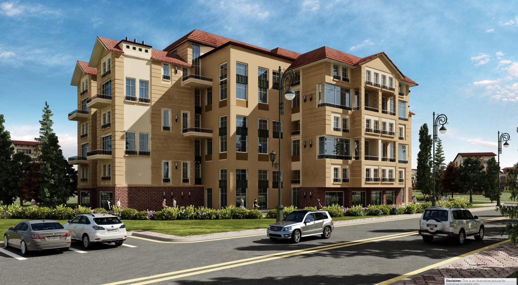 شقق للبيع في كمبوند نيوبوليس 208 متر