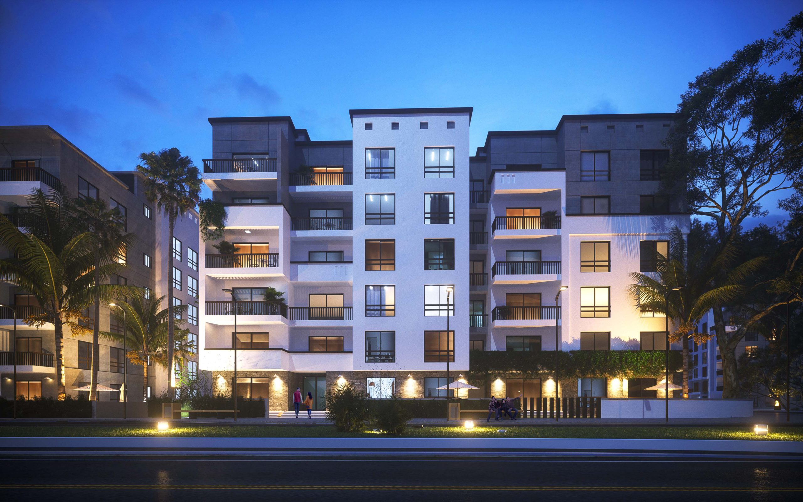 شقق للبيع في كمبوند نيوبوليس 208 متر