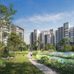 Landscape and Swimming Pool in Zed Towers