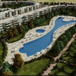 swimming pools and units in Blumar El Sokhna 1