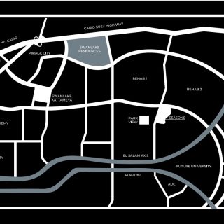 كمبوند سوان ليك التجمع الأول حسن علام – Swan Lake Hassan Allam Residence New Cairo