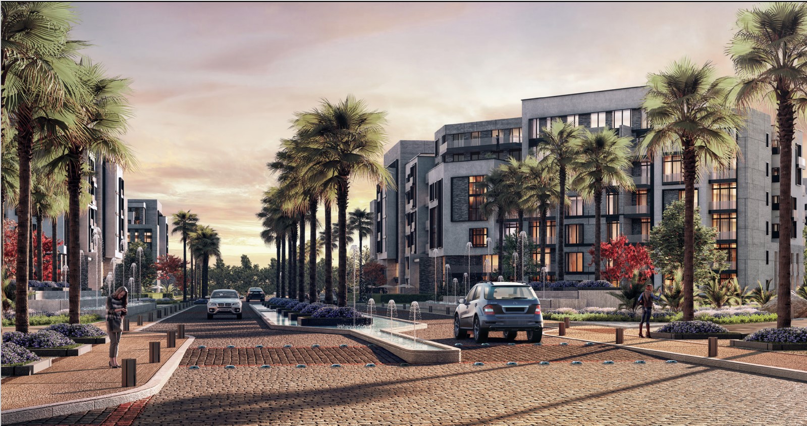 كمبوند سوان ليك التجمع الأول حسن علام – Swan Lake Hassan Allam Residence New Cairo