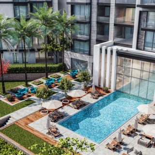 كمبوند سوان ليك التجمع الأول حسن علام – Swan Lake Hassan Allam Residence New Cairo