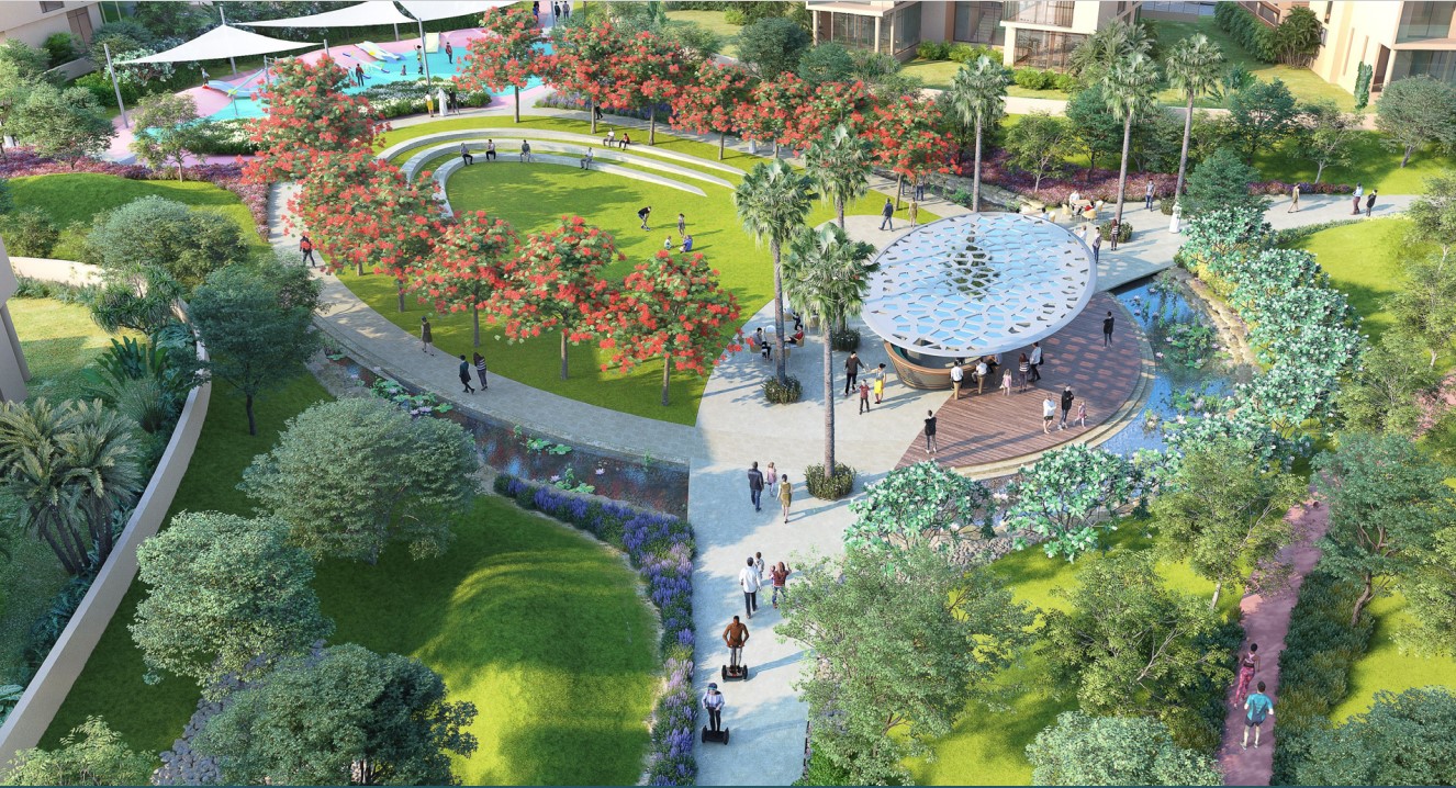 كمبوند سوان ليك التجمع الأول حسن علام – Swan Lake Hassan Allam Residence New Cairo