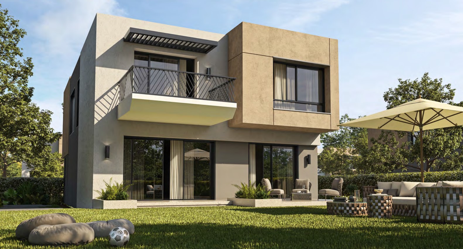 كمبوند سوان ليك التجمع الأول حسن علام – Swan Lake Hassan Allam Residence New Cairo