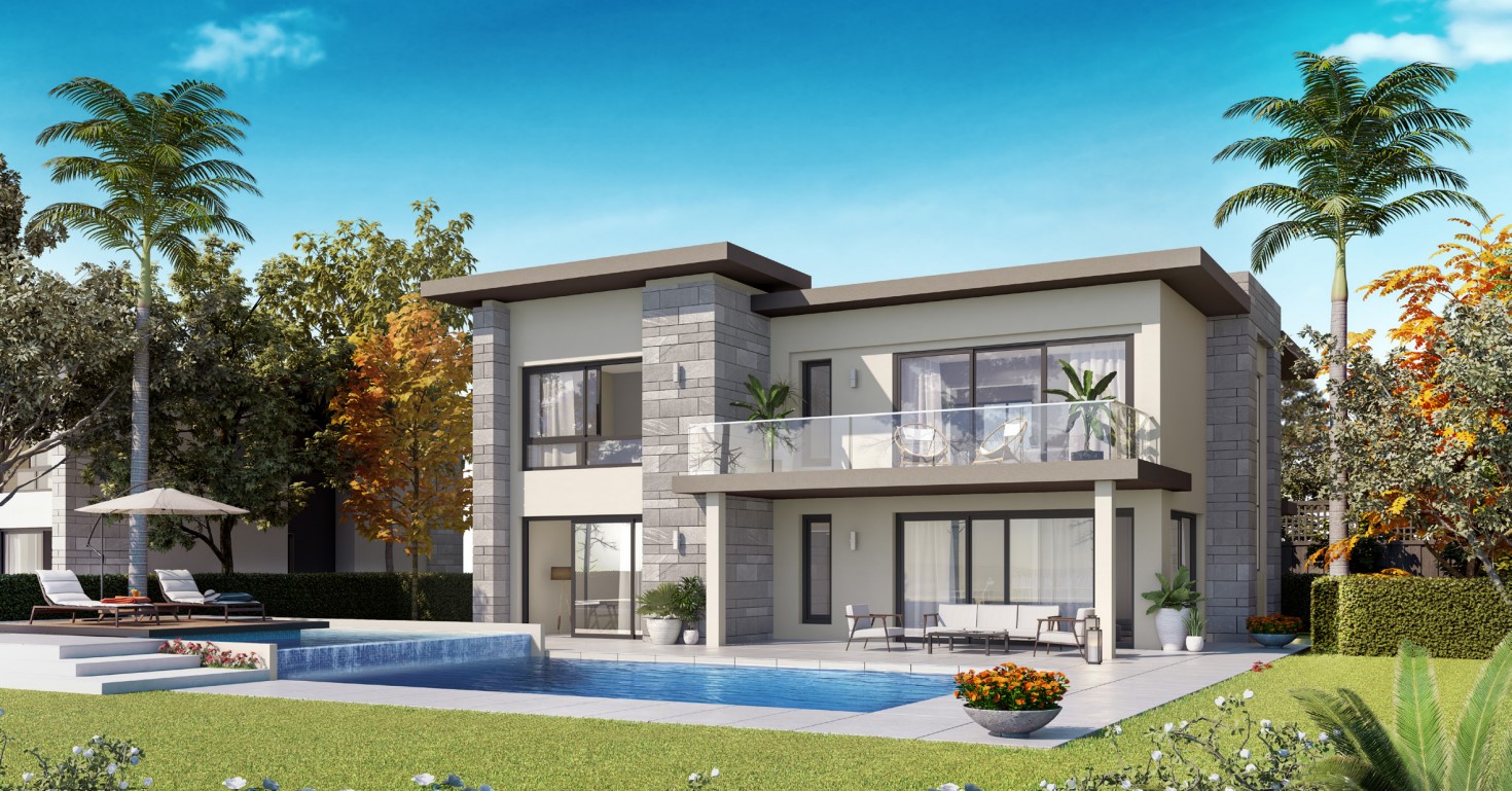 كمبوند سوان ليك التجمع الأول حسن علام – Swan Lake Hassan Allam Residence New Cairo