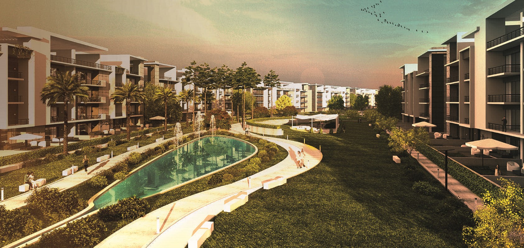 كمبوند فيفث سكوير المراسم التجمع الخامس – fifth square marasem