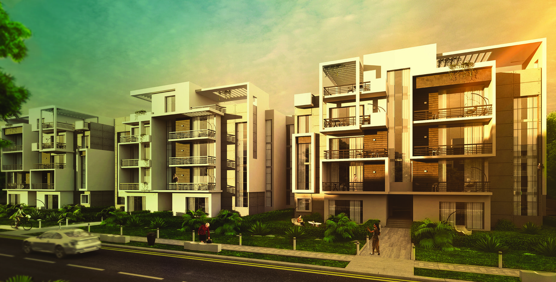 كمبوند فيفث سكوير المراسم التجمع الخامس – fifth square marasem