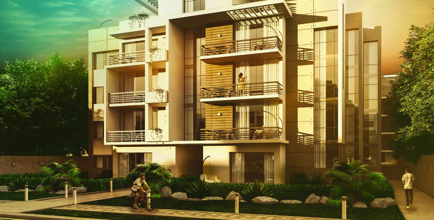 كمبوند فيفث سكوير المراسم التجمع الخامس – fifth square marasem