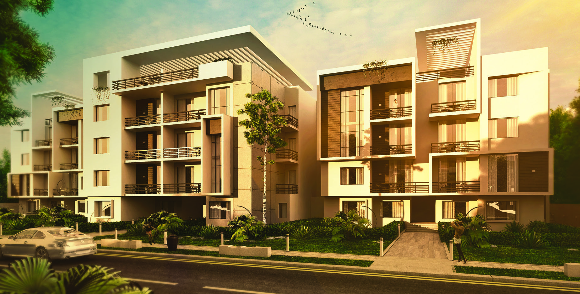 كمبوند فيفث سكوير المراسم التجمع الخامس – fifth square marasem