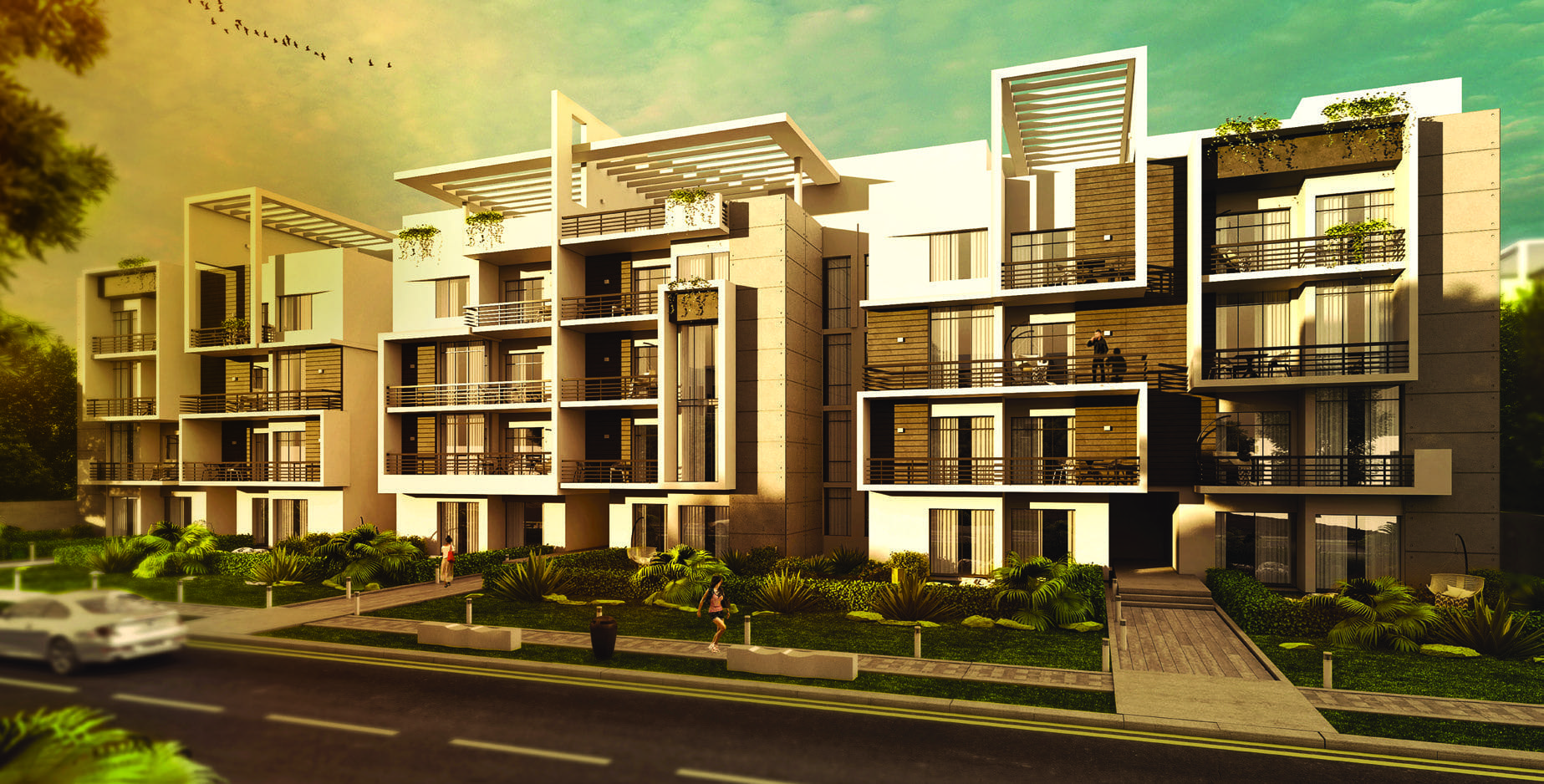 كمبوند فيفث سكوير المراسم التجمع الخامس – fifth square marasem