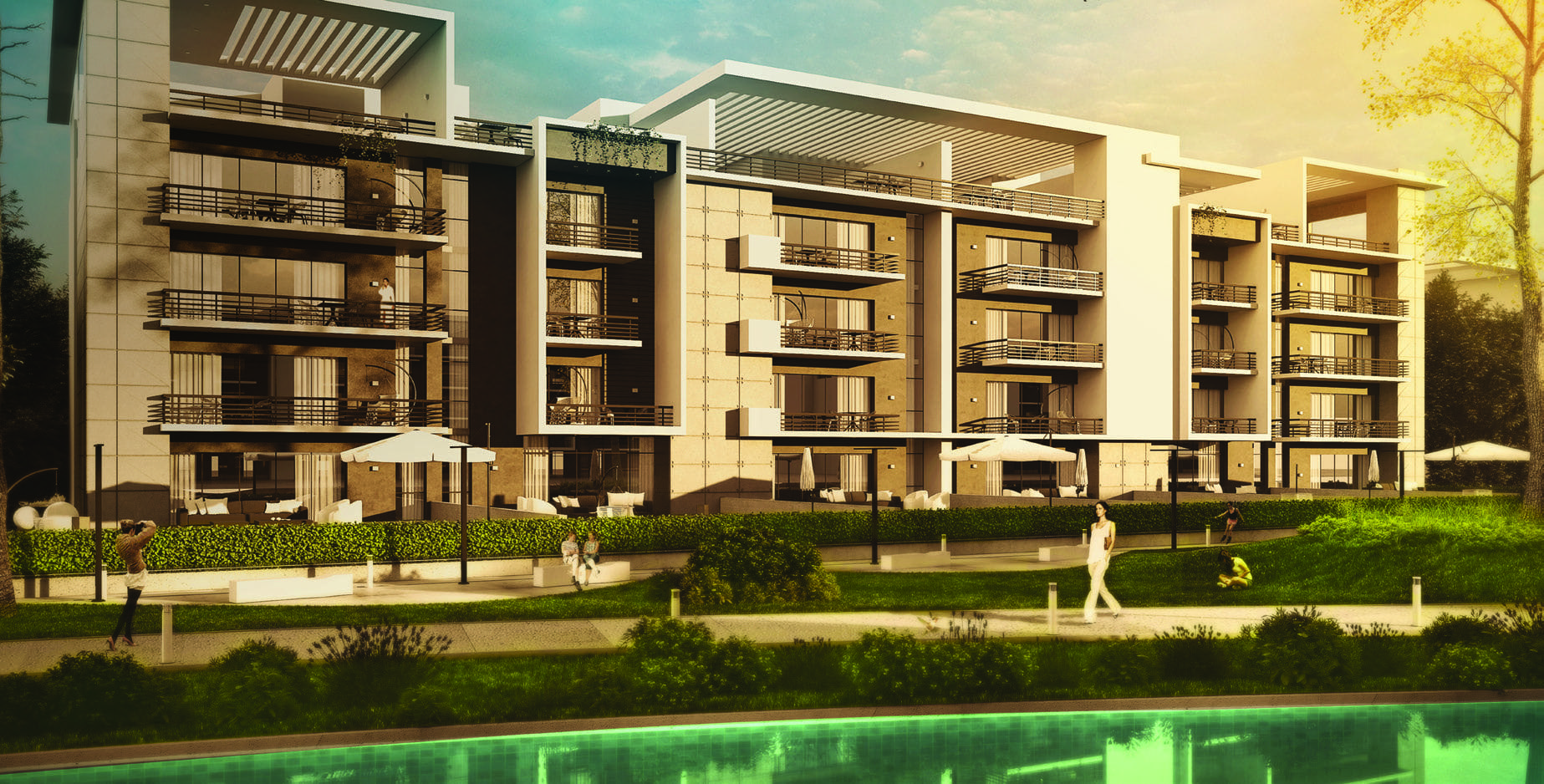 كمبوند فيفث سكوير المراسم التجمع الخامس – fifth square marasem