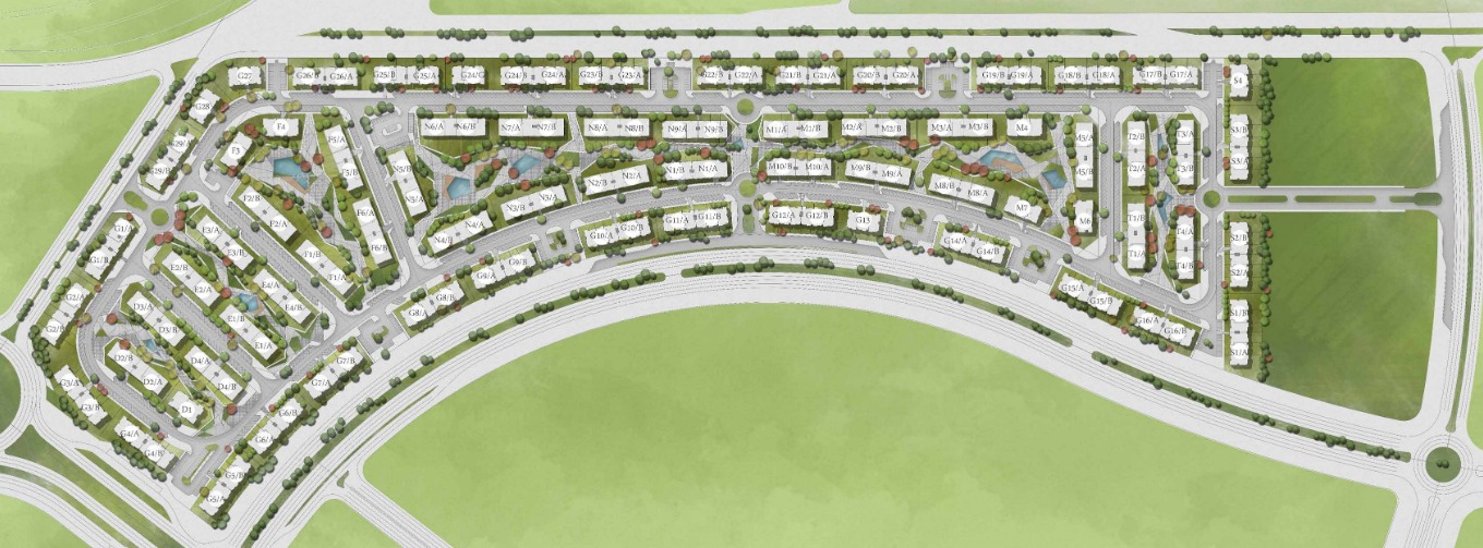 كمبوند اريا صبور المستقبل سيتي – Aria Compound Sabbour Mostakbal City