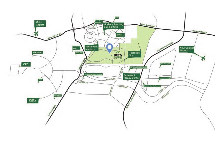 compound beta greens new cairo