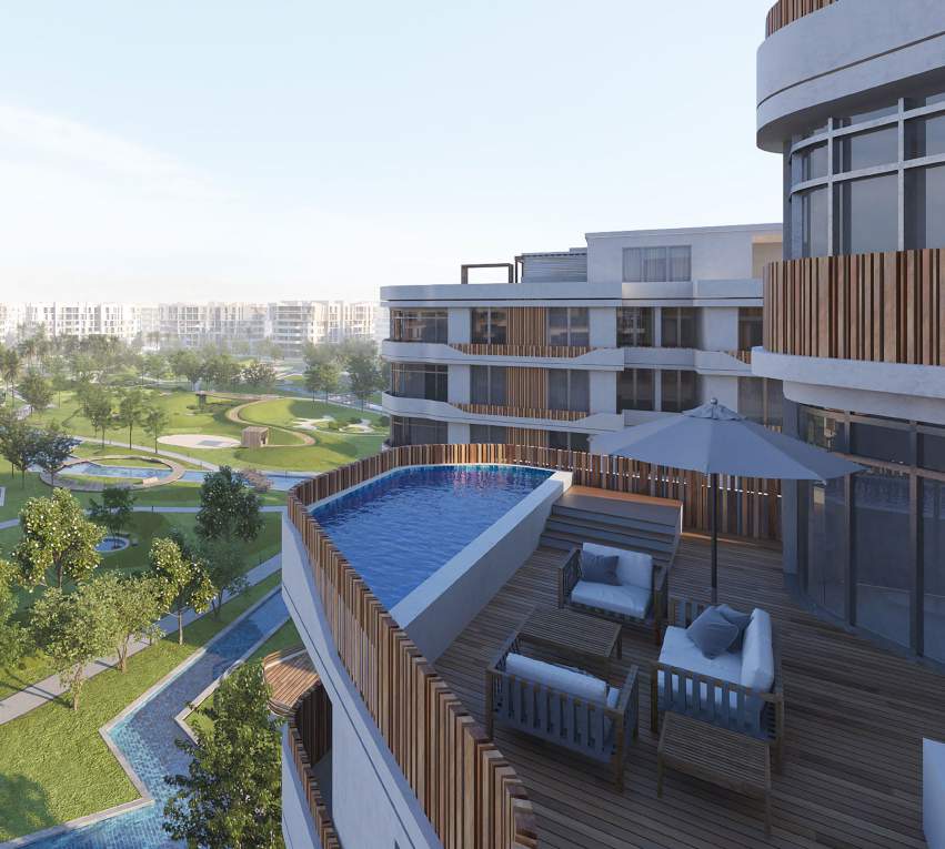 كمبوند بلوم فيلدز مدينة المستقبل تطوير مصر Bloomfields Mostakbal City Compound