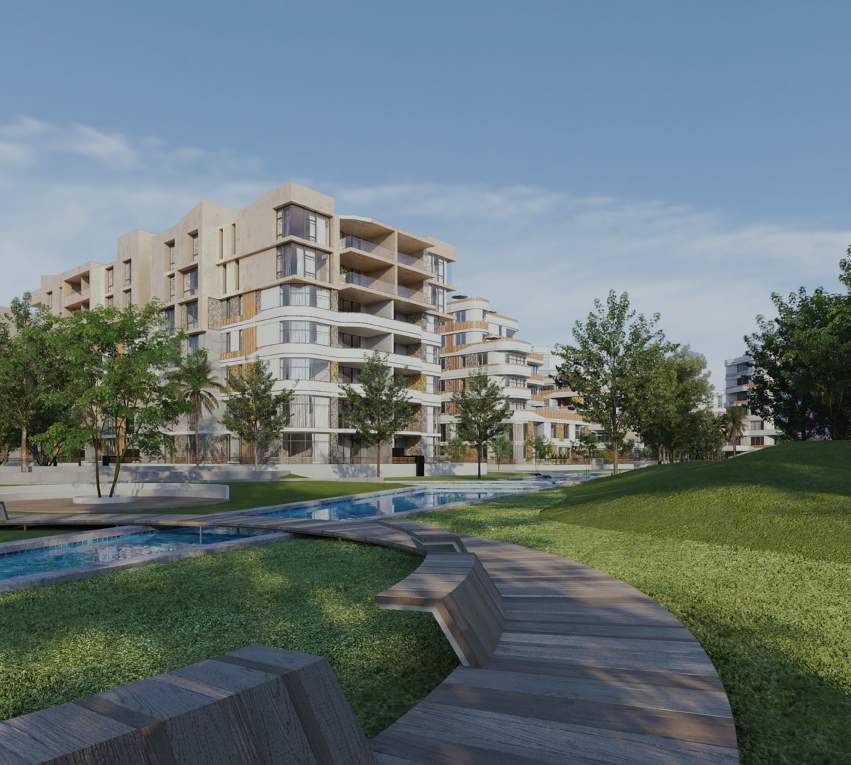 كمبوند بلوم فيلدز مدينة المستقبل تطوير مصر Bloomfields Mostakbal City Compound