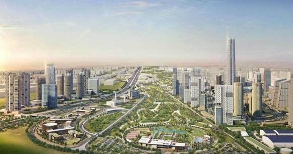 central iconic tower New Capital Modon