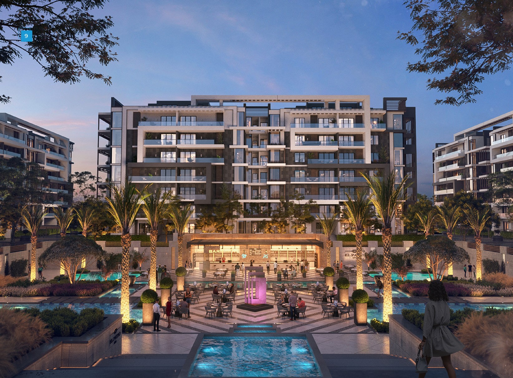 كمبوند الباتيو اورو التجمع الخامس – El Patio Oro La Vista New Cairo