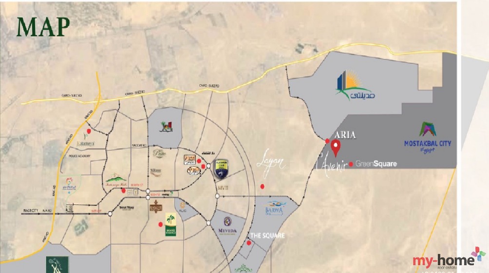 كمبوند لافينير مستقبل سيتي – L’avenir Sabbour Compound Mostakbal City