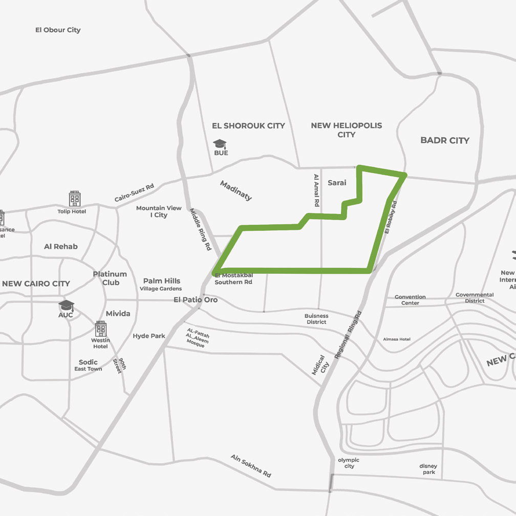 كمبوند نيوبوليس وادي دجله القاهرة الجديدة – Neopolis Wadi Degla New Cairo