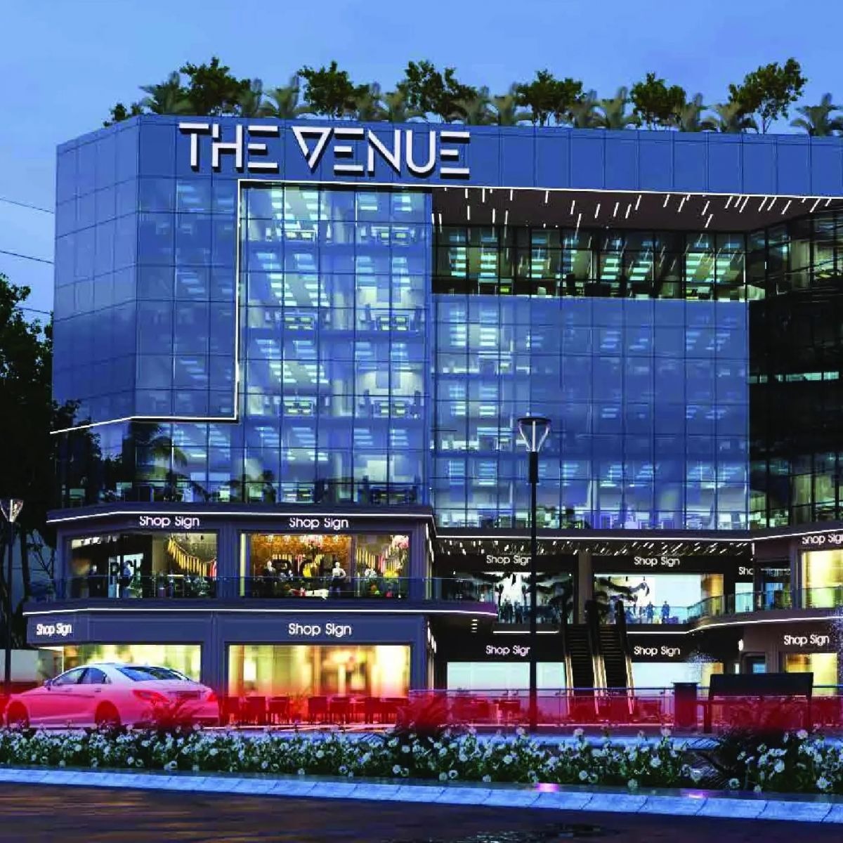 ذا فينيو مول التجمع الخامس – The Venue Mall New Cairo