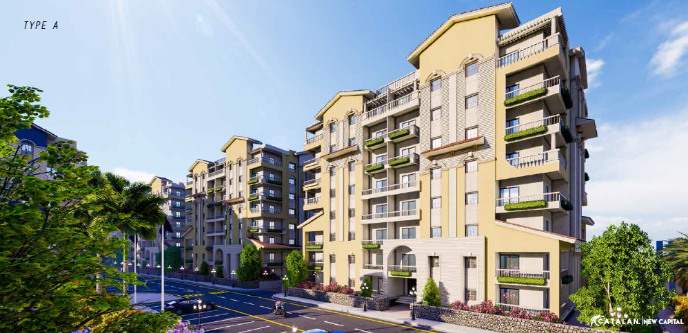 كمبوند كتالان العاصمة الإدارية الجديدة جيتس – Catalan New Capital Compound