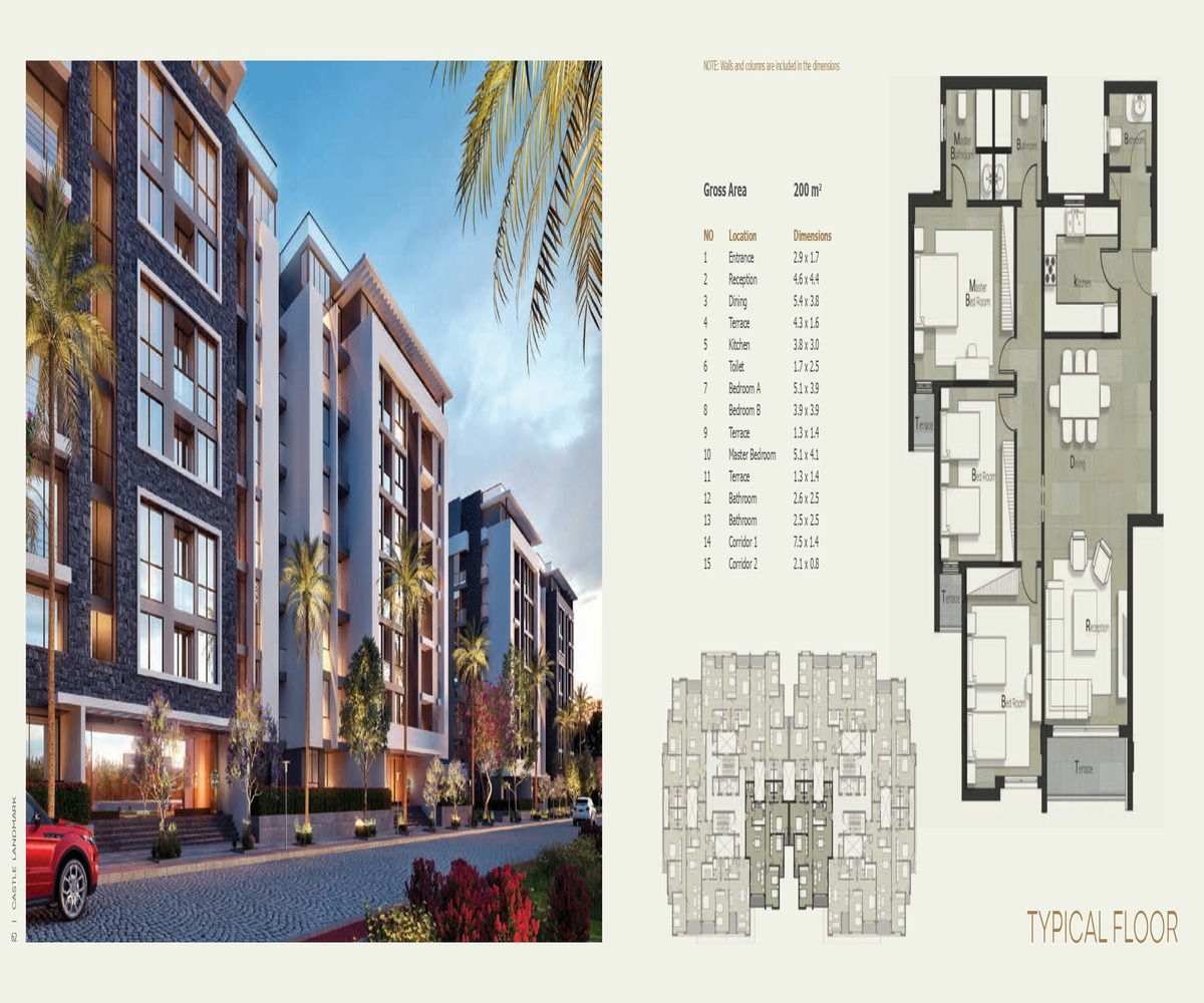 castle land mark compound New Capital