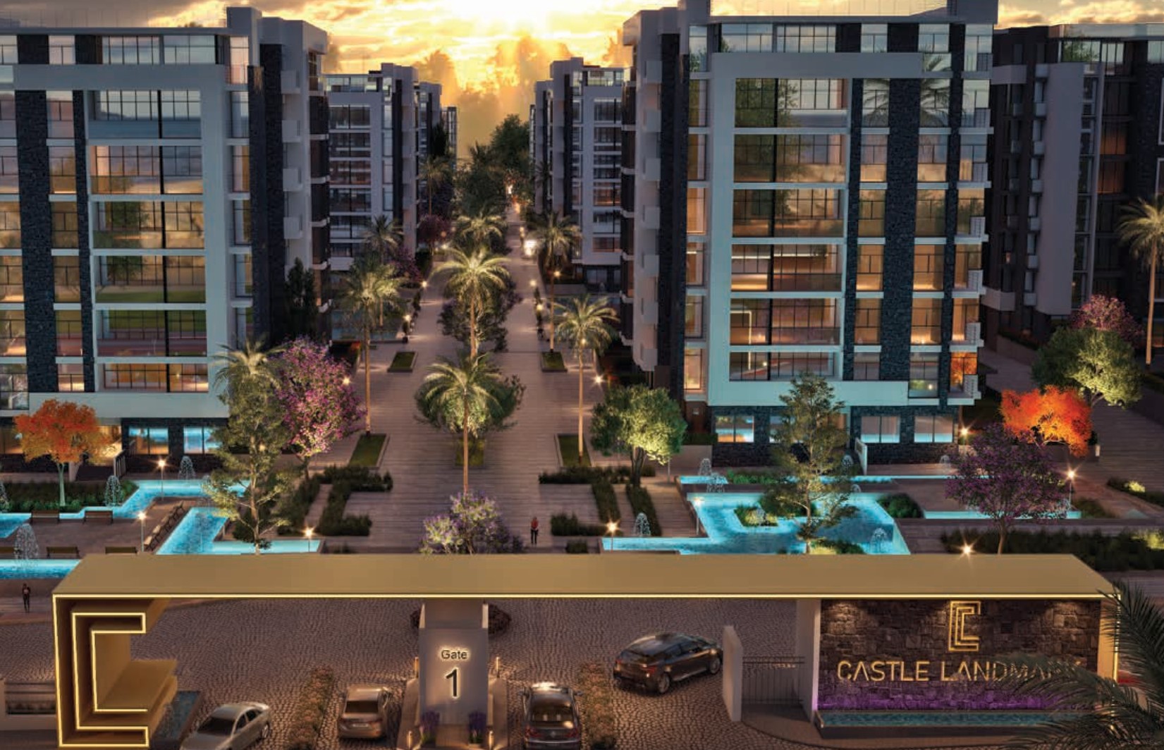 castle land mark compound New Capital