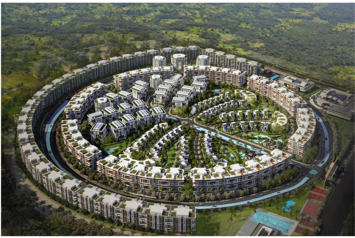 Rhodes New Capital Compound Plaza Gardens