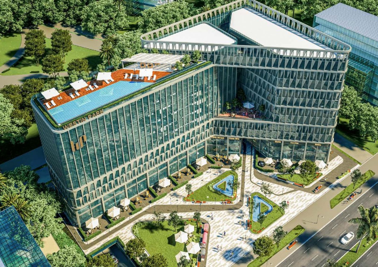 Westin Park Mall New Capital Emtelak Development