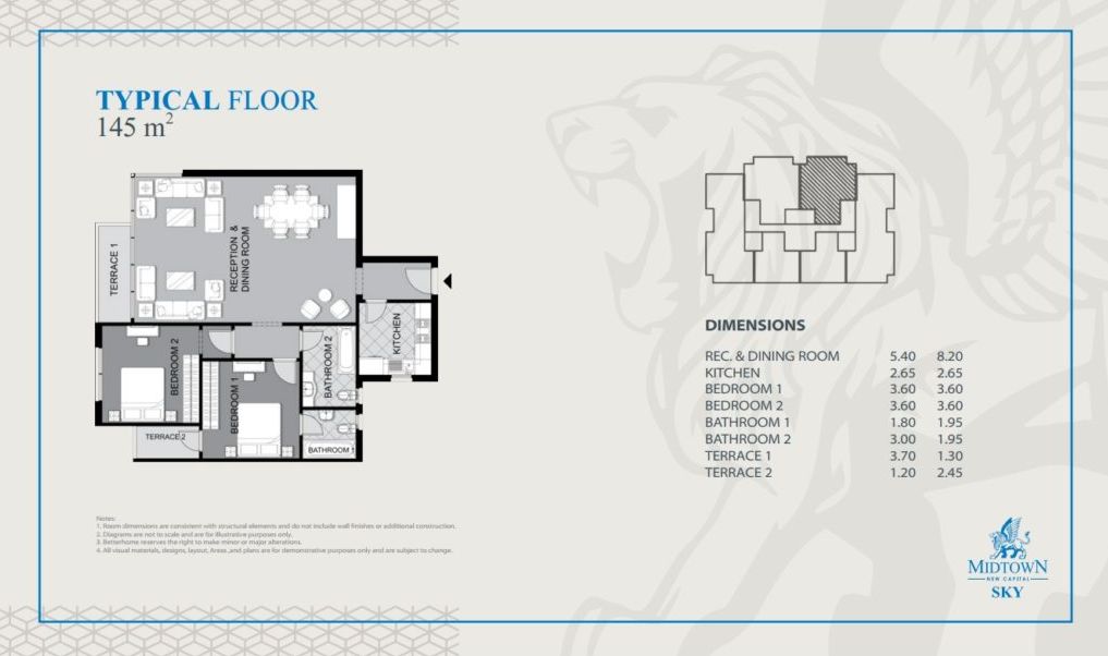 Midtown Sky New Capital Compound Better Home
