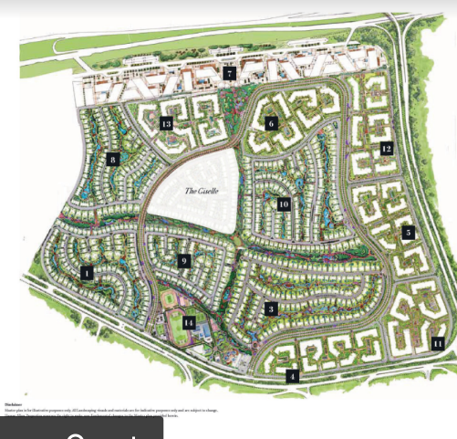 عرض متميز شقة 118متر للبيع في سوان ليك التجمع بموقع مميز