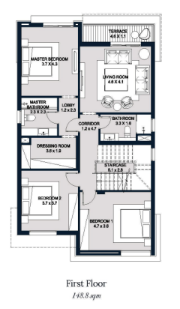 عرض متميز شقة 118متر للبيع في سوان ليك التجمع بموقع مميز