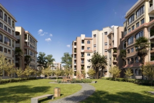 بسعر مغري شقة 111م بكمبوند المقصد العاصمة الجديدة فيو رائع