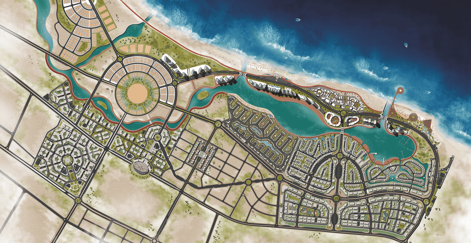 كمبوند مزارين العلمين الجديدة سيتي إيدج – Mazarien New Alamein