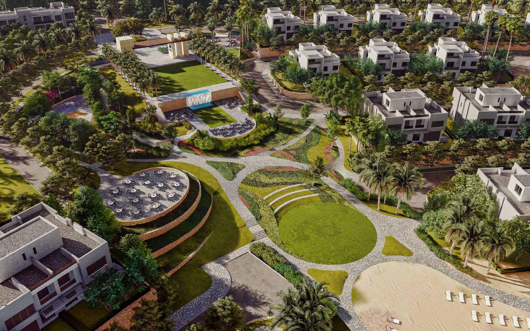 قرية ازها العين السخنة مدار – Azha Ain Sokhna Madar