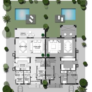 قريه امواج الساحل الشمالي مصر الأهلي صبور – Amwaj North Coast