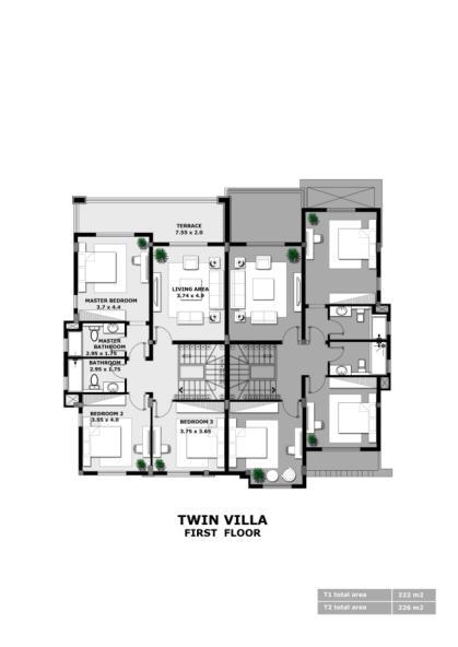قريه امواج الساحل الشمالي مصر الأهلي صبور – Amwaj North Coast