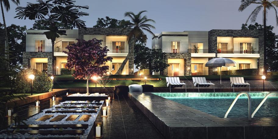 قريه امواج الساحل الشمالي مصر الأهلي صبور – Amwaj North Coast