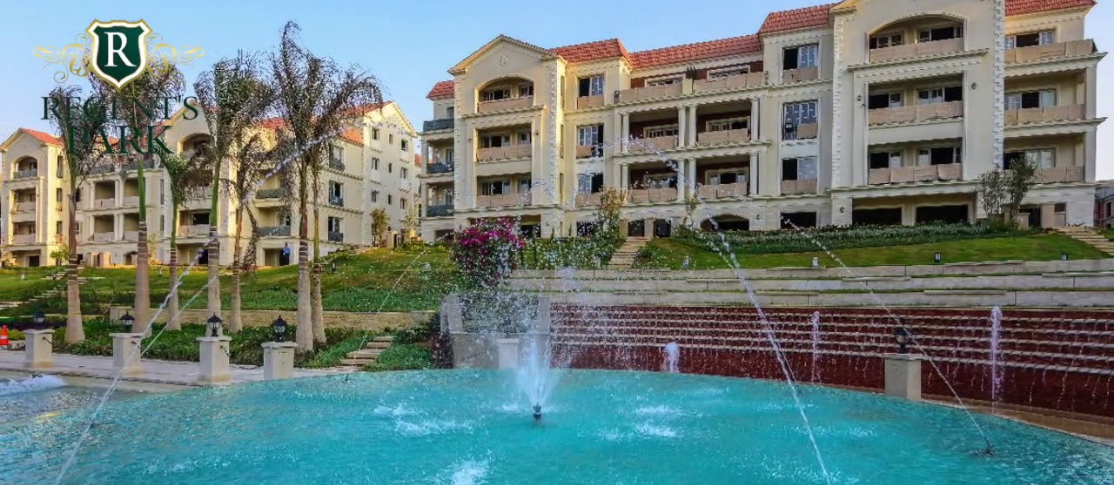 لمحبى الرقي شقه للبيع في كمبوند ريجنتس بارك بمساحة 140م بالتجمع الخامس