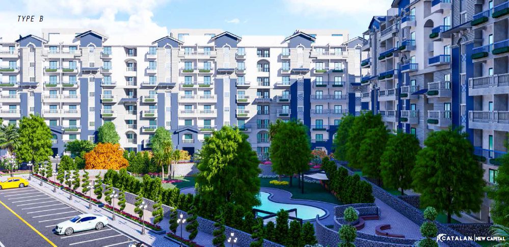 بمساحة 382 متر دوبلكس للبيع في مشروع كتالان