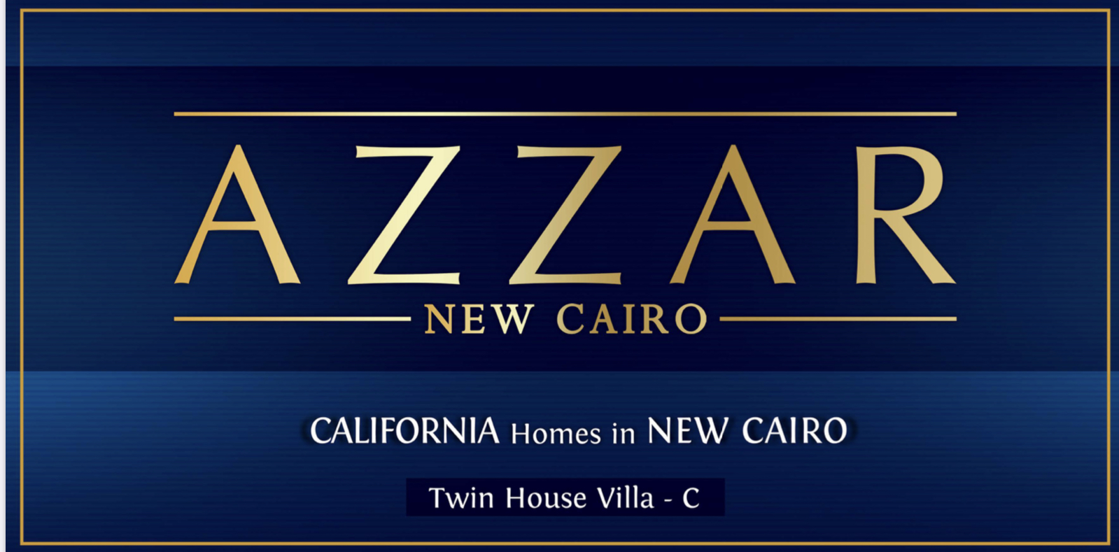 Own a villa with 10% down payment in New Cairo inside Azzar Compound