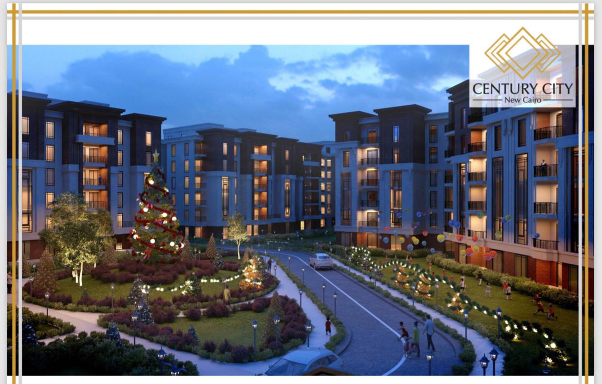 بمساحة 137 متر شقق للبيع في سنشري سيتي