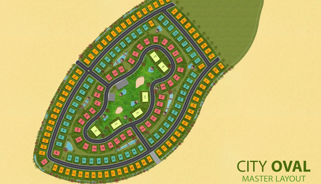 كمبوند سيتي اوفال العاصمة الإدارية الجديدة ماستر العقارية – City Oval New Capital