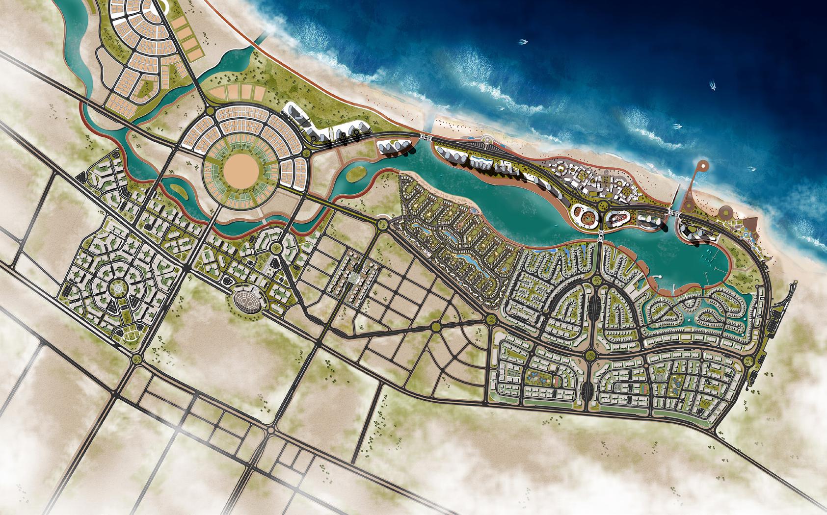 داون تاون العلمين الجديدة سيتي إيدج – Downtown New Alamein