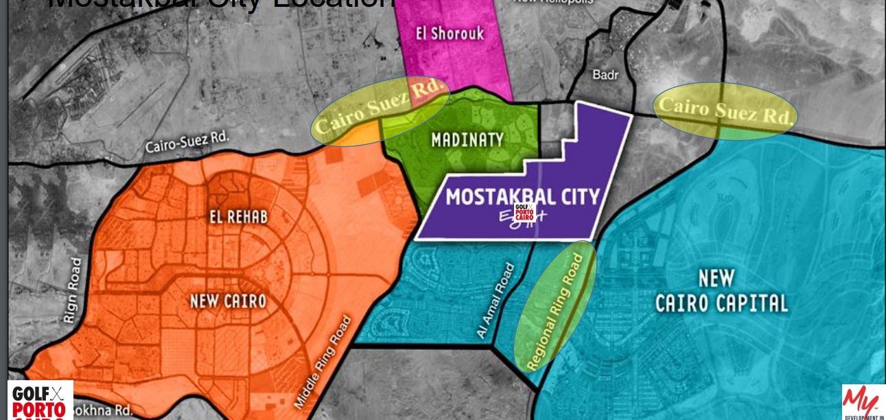 امتلك شقتك في golf porto cairo بمساحة تبدأ من 142 متر