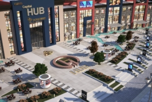 احصل علي عيادتك في capital hub mall بمساحة 55 متر