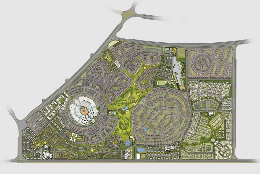 عرض متميز شقة 372 متر للبيع في كمبوند هايد بارك بموقع مميز