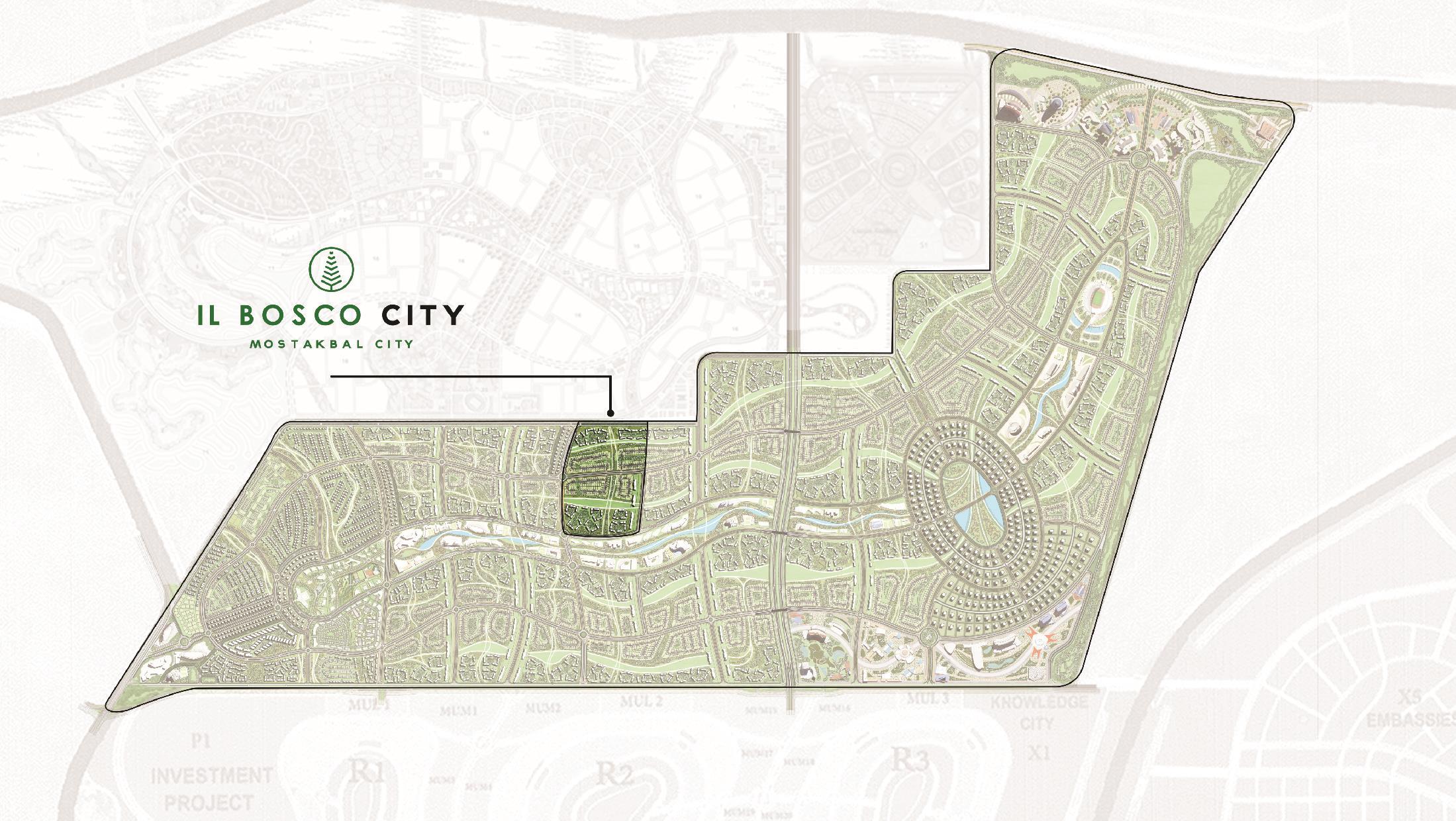 3 غرف نوم عقارات للبيع في البوسكو سيتي المستقبل