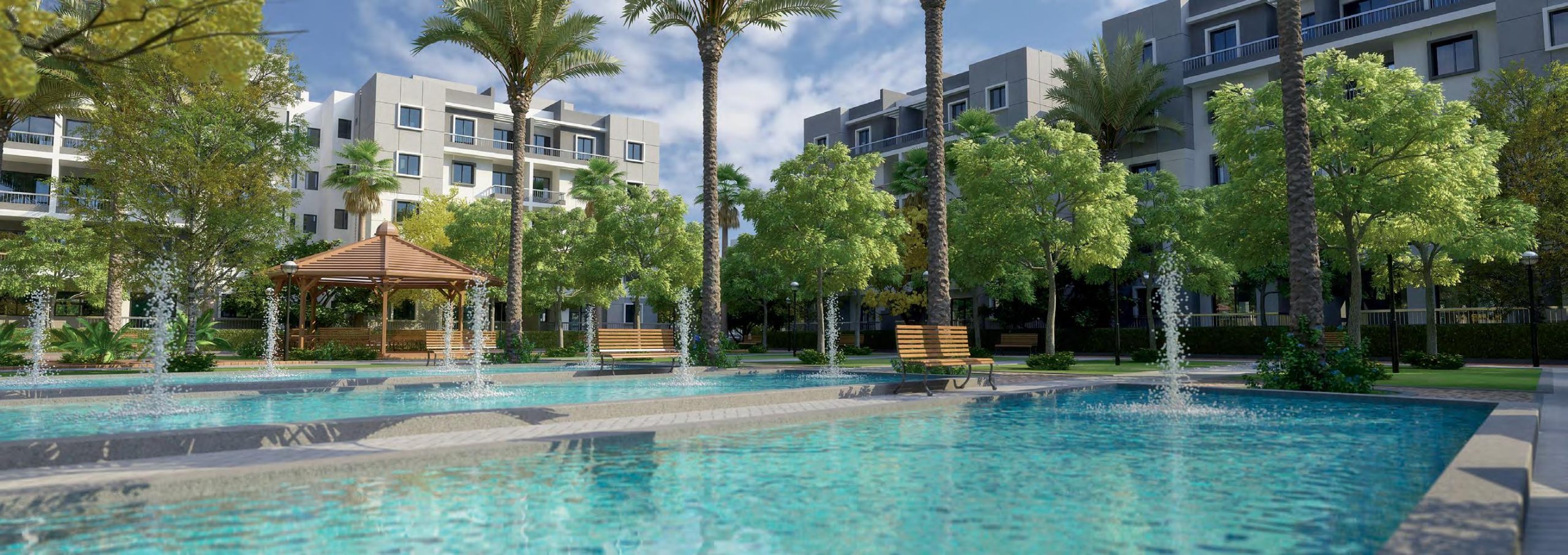 شقق للبيع في كمبوند جايد 290 متر